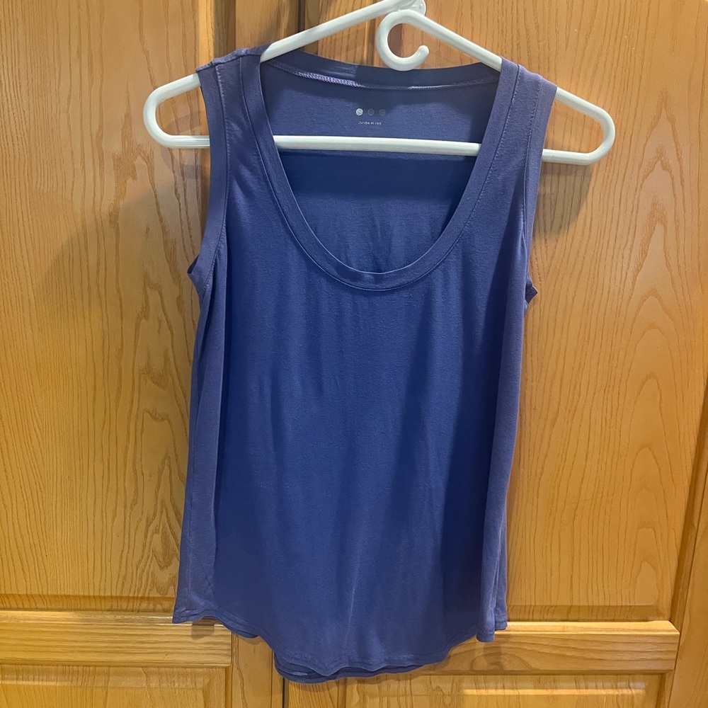 Three Dots Lavender Tank Top Sleeveless Size XS